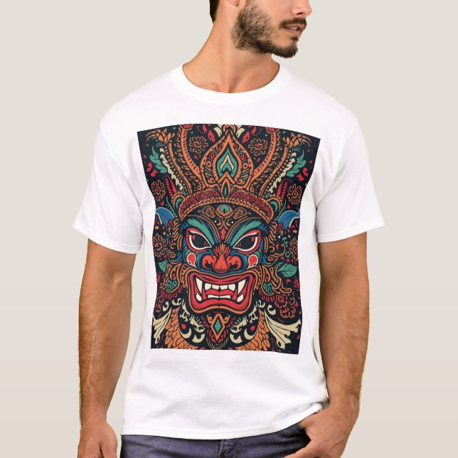 Barong Bali T-Shirt (Front)