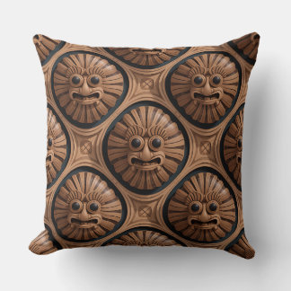 Barong Eyes Mosaic 3D Batik Motif Cushion