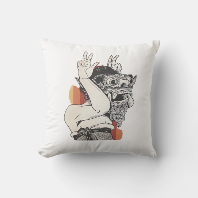 Barong Peekaboo Cushion (Front)