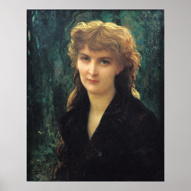 Baronness Eleonore d'Uckermann  1884 Poster (Front)