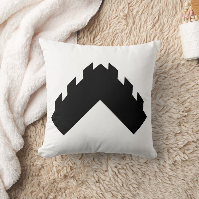 Barony of Aarnimetsä Populace Badge Throw Pillow (Blanket)
