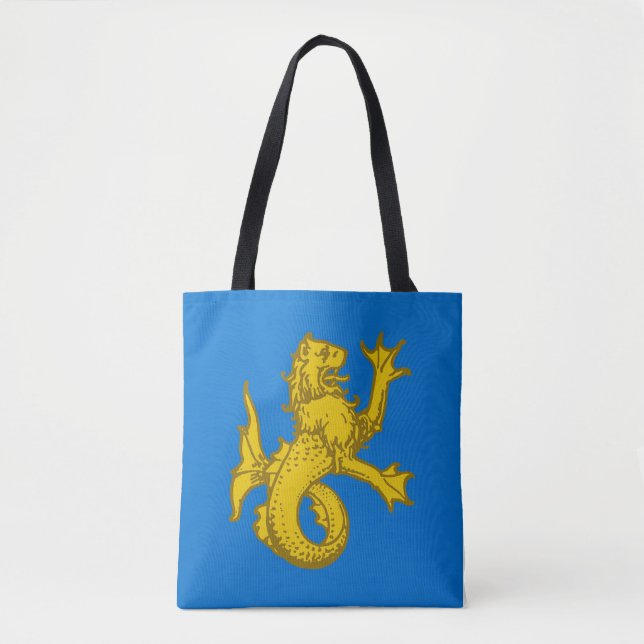 Barony of Allyshia Populace Badge Tote Bag (Front)