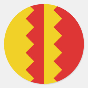 Barony of Bonwicke Populace Badge Classic Round Sticker