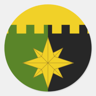 Barony of Brendoken Populace Badge Classic Round Sticker