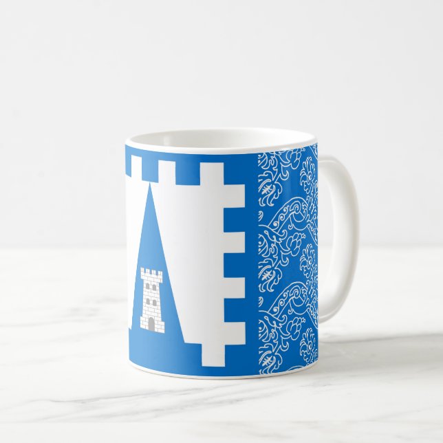 Barony of Dreiburgen Populace Badge Coffee Mug (Front Right)