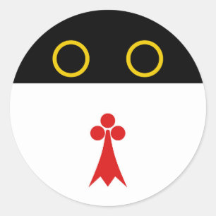 Barony of Naevehjem Populace Badge Classic Round Sticker