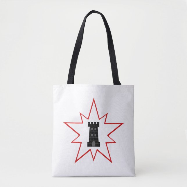 Barony of Northkeep Populace Badge Tote Bag (Front)
