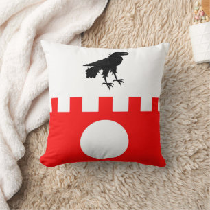 Barony of Raven's Fort Populace Badge Cushion