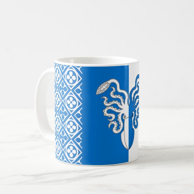 Barony of Ruantallan Populace Badge Coffee Mug (Front Left)