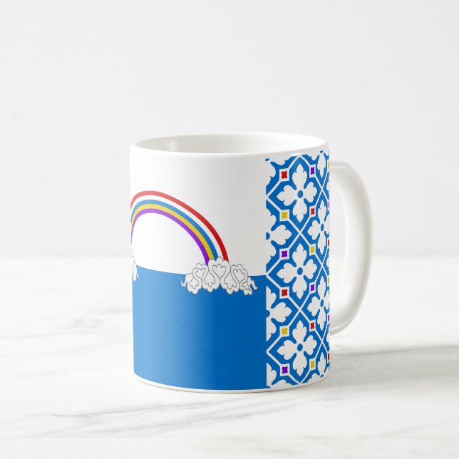 Barony of Sundragon Populace Badge Coffee Mug (Front Right)