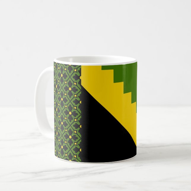 Barony of the Steppes Populace Badge Coffee Mug (Front Left)