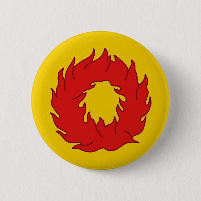 Barony of Wiesenfeuer Populace Badge Button (Front)