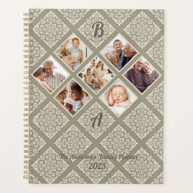 Baroque 7 photo collage Planner (Front)