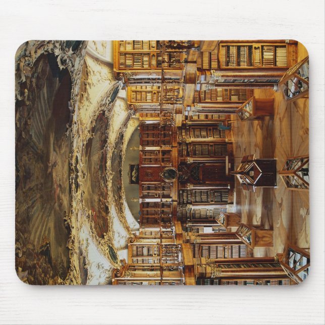 Baroque Abbey Library, St. Gallen, Switzerland Mouse Mat (Front)