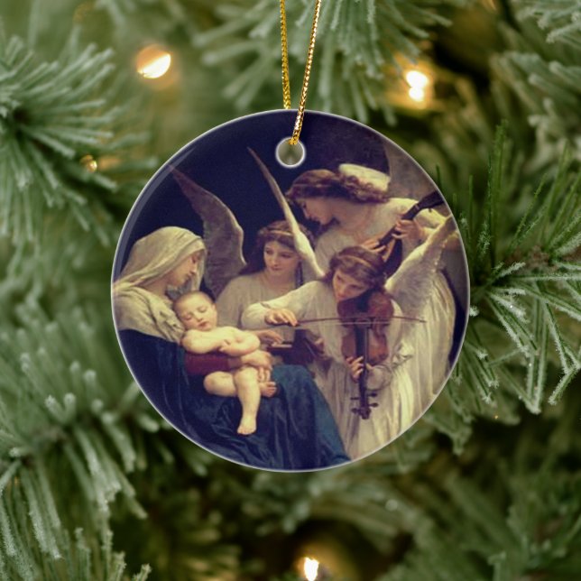 Baroque Angels Ceramic Tree Decoration (Tree)