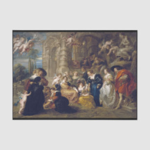 baroque art decoupage tissue paper