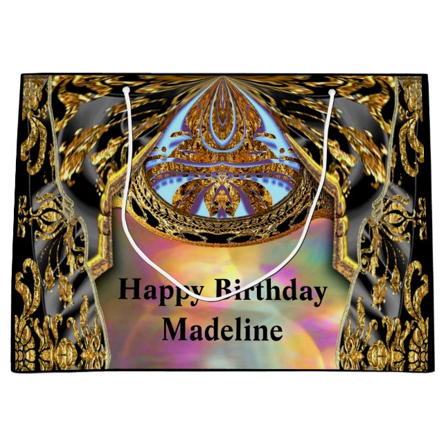 Baroque Beauty All Occasion  Large Gift Bag (Front)