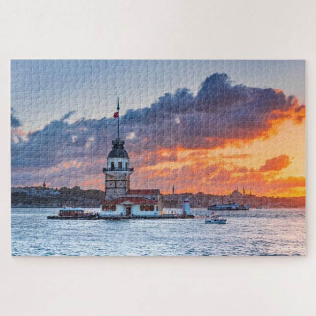 Baroque Beauty on the Bosphorus Jigsaw Puzzle (Horizontal)