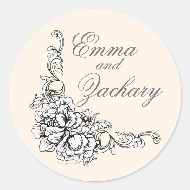 Baroque Beauty Stickers (Front)