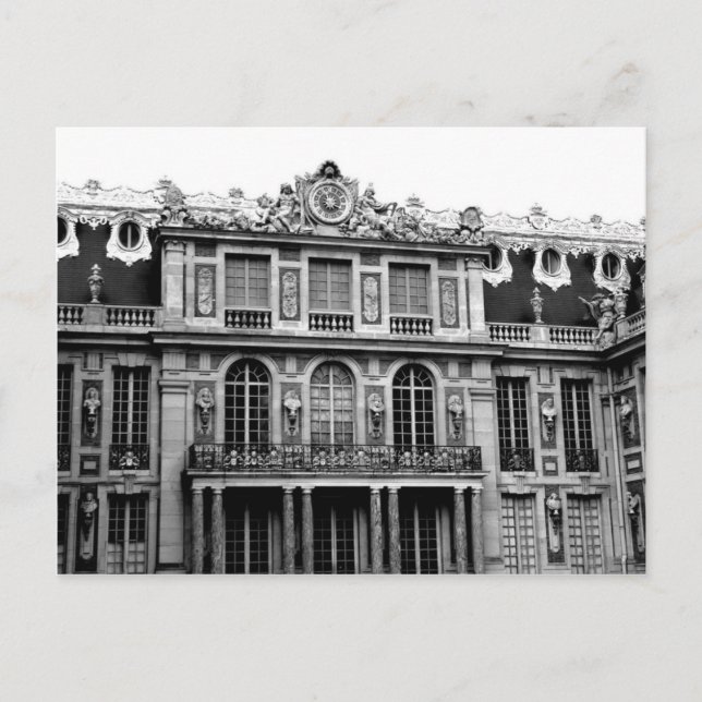 Baroque Building in Paris Postcard (Front)