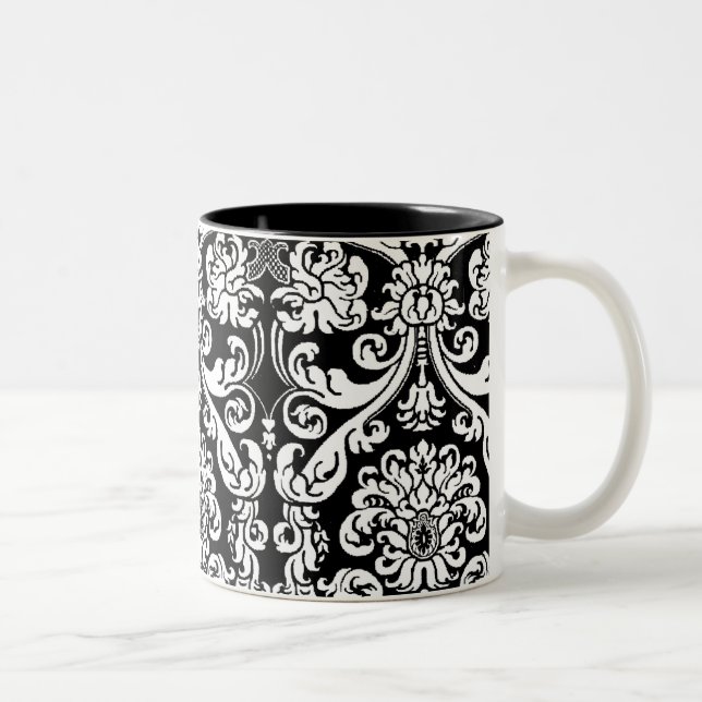 Baroque Damask Mug (Right)