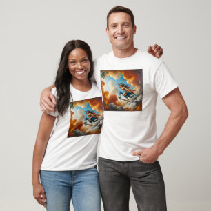 Baroque Dreams on a Skateboard T-Shirt