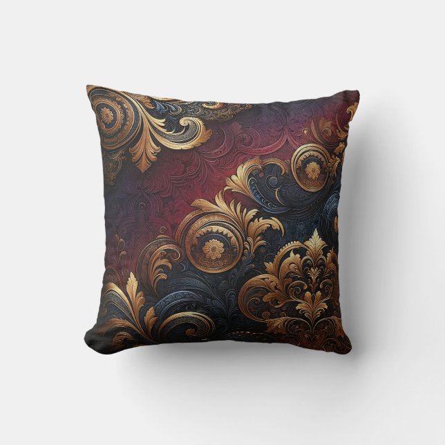 Baroque Elegance Cushion (Front)