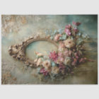 Baroque Ethereal Hummingbird Oval Frame & Floral