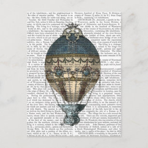 Baroque Fantasy Balloon 2 2 Postcard