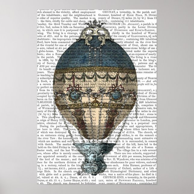 Baroque Fantasy Balloon 2 Poster (Front)