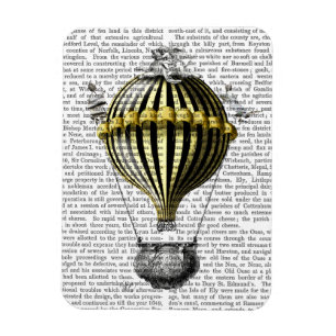 Baroque Fantasy Balloon 3 Magnet