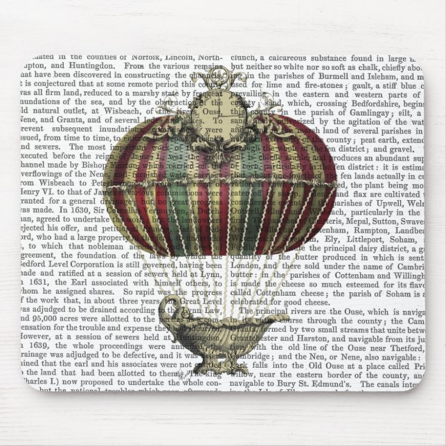 Baroque Fantasy Balloon 4 Mouse Mat (Front)