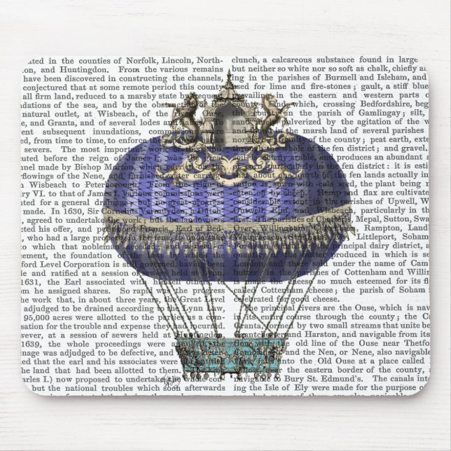 Baroque Fantasy Balloon 5 Mouse Mat (Front)