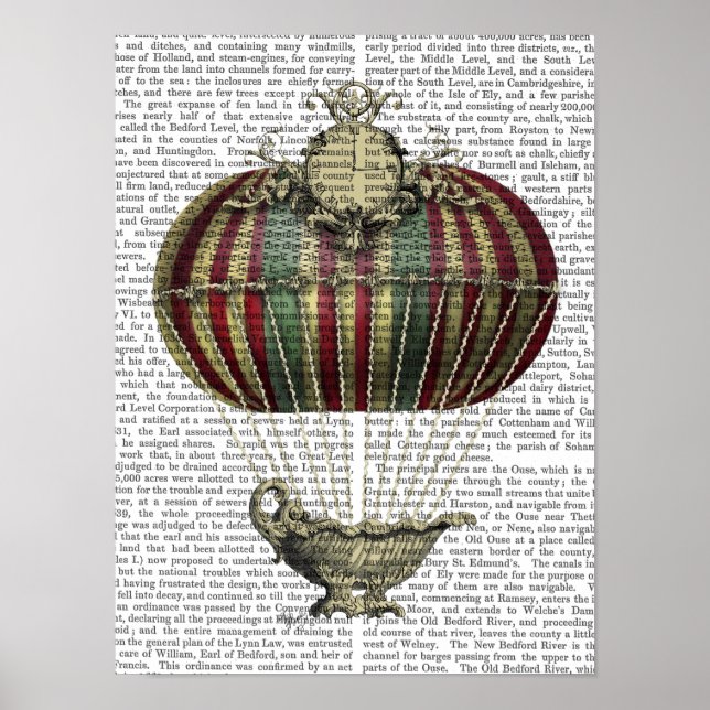 Baroque Fantasy Balloon Poster (Front)