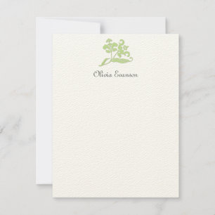 Baroque Flat Notecard