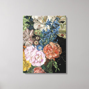 Baroque Floral - Bouquet Canvas Print