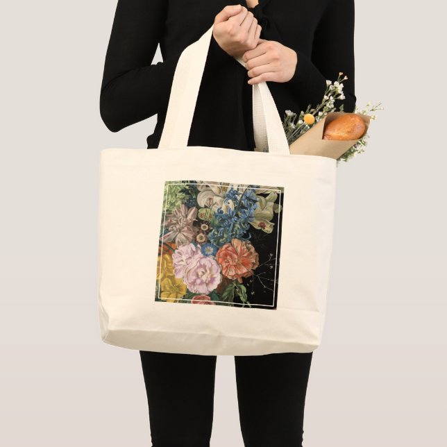 Baroque Floral - Bouquet Large Tote Bag (Front (Product))
