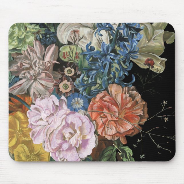Baroque Floral - Bouquet Mouse Mat (Front)