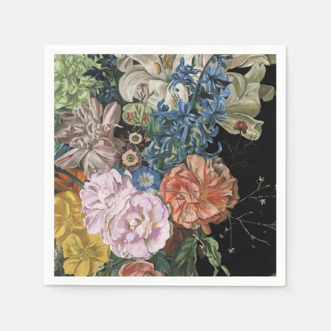 Baroque Floral - Bouquet Napkin (Front)