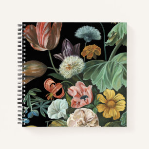 Baroque Floral - Bouquet of Flowers Notebook