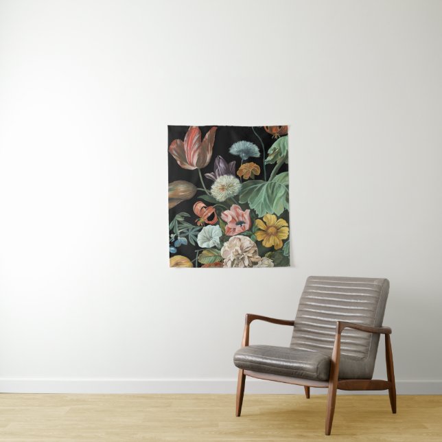 Baroque Floral - Bouquet of Flowers Tapestry (In Situ)