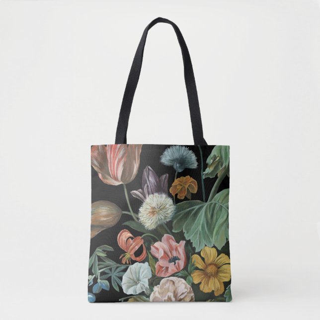 Baroque Floral - Bouquet of Flowers Tote Bag (Front)