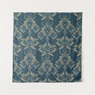 Baroque floral pattern. classic floral ornament. v tapestry