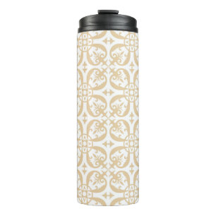 Baroque floral pattern vintage seamless. Victorian Thermal Tumbler