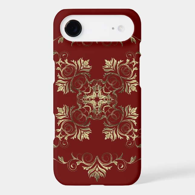 Baroque floral  style . Case-Mate iPhone case (Back)