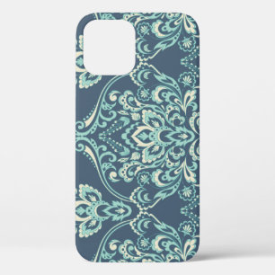 Baroque Floral Vintage Wallpaper iPhone 12 Case