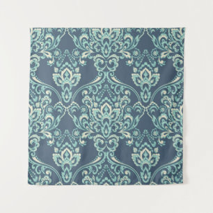 Baroque Floral Vintage Wallpaper Tapestry