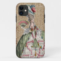 baroque french country burlap Marie Antoinette