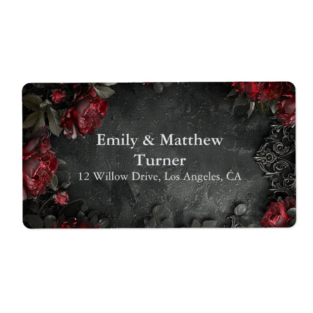 Baroque Gothic Peonies (Front)