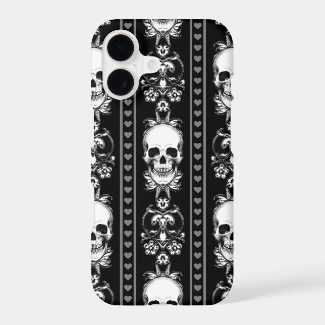 Baroque Gothic Skull Stripe (Back)